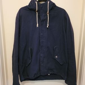 H&M vintage blue canvis jacket